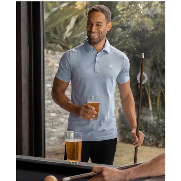 TRAVIS MATHEW The Zinna Polo Shirt Size Medium - Picture 5 of 14